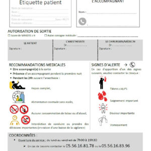 JVL-ENR-024 <br> Liasses Bulletin de sortie par 5 000 ex