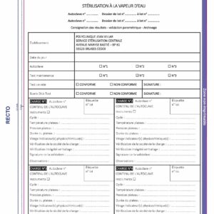 JVL-ENR-302-Pochettes stérilisation à la vapeur d’eau par 1 000 ex (sur devis)
