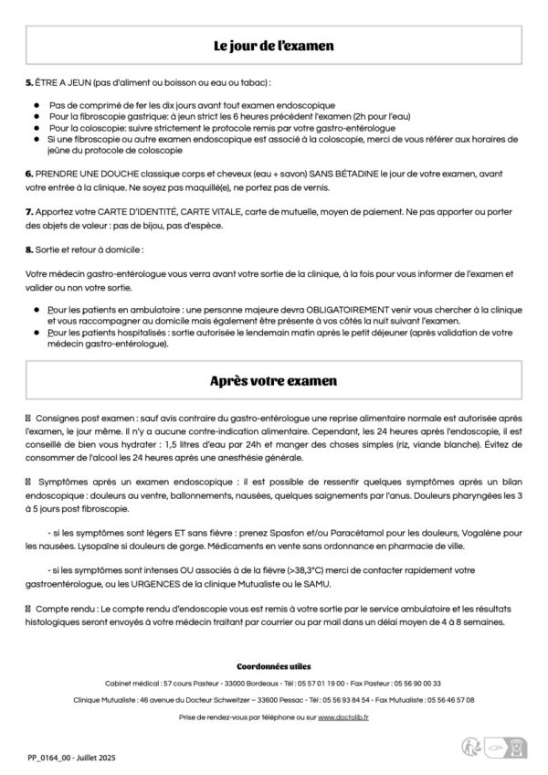 PP_0164_00-Fiche Examens ENDOSCOPIQUES par 500 ex – Image 2