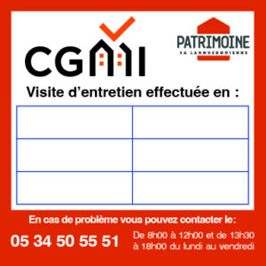 Étiquette ENTRETIEN LOGEMENT - PATRIMOINE - Lot de 2000 ex