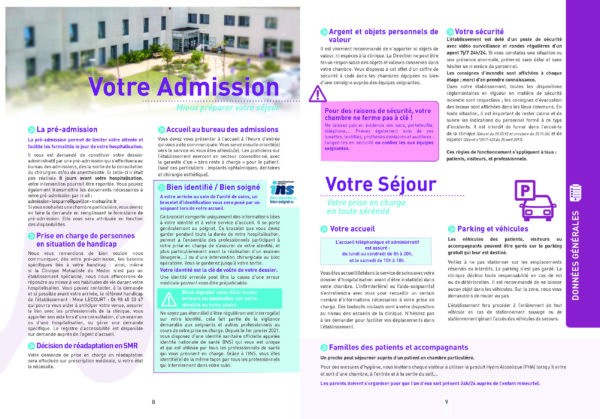 DRPA_0027_00 - Livret d'accueil du Patient Hospitalisé par 75 ex – Image 7