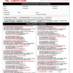 BON DE COMMANDE par 100 ex