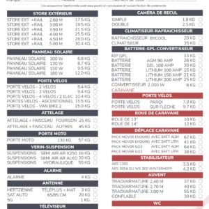 Liasses autocopiantes INFOS POIDS par 100 ex
