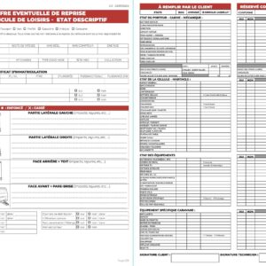 Liasses autocopiantes OFFRE DE REPRISE par 100 ex