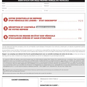 OFFRE DE REPRISE Liasses par 100 ex