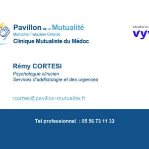 Carte de visite Cartes CORTESI Rémy (AP) par 250 ex