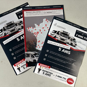 Dépliants PACK ENTRETIEN  par 100 ex