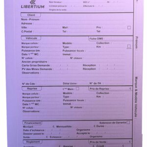 Dossiers LIBERTIUM -- VIOLET -- par 100 ex