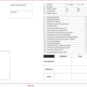 JVL-ENR-228 <br> Pochettes dossier administratif par 5 000 ex