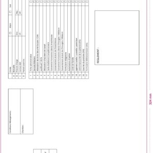 JVL-ENR-288 <br> Pochettes dossier administratif par 5 000 ex