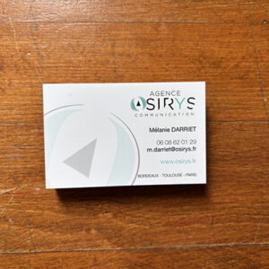 Cartes de visite Mélanie DARRIET par 250 ex