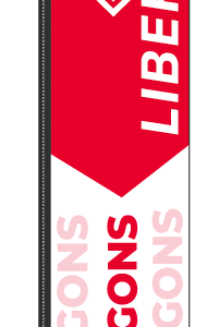Beach Flag VOILE - LIBERTIUM FOURGONS
