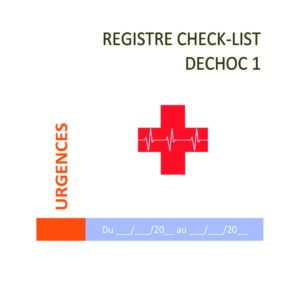 PECURG_0071_01 (AP) Registre Check-list DECHOC 1 par 4 ex